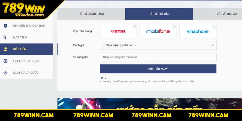 Lưu ý giúp bạn rút tiền 789WIN thành công ngay lần đầu