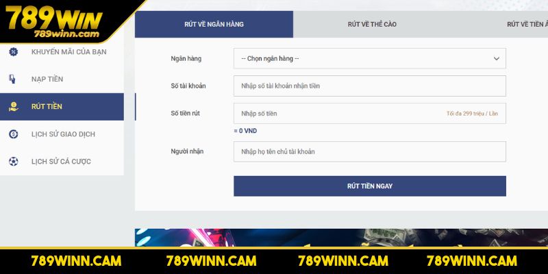 Những điều kiện để rút tiền 789WIN thành công